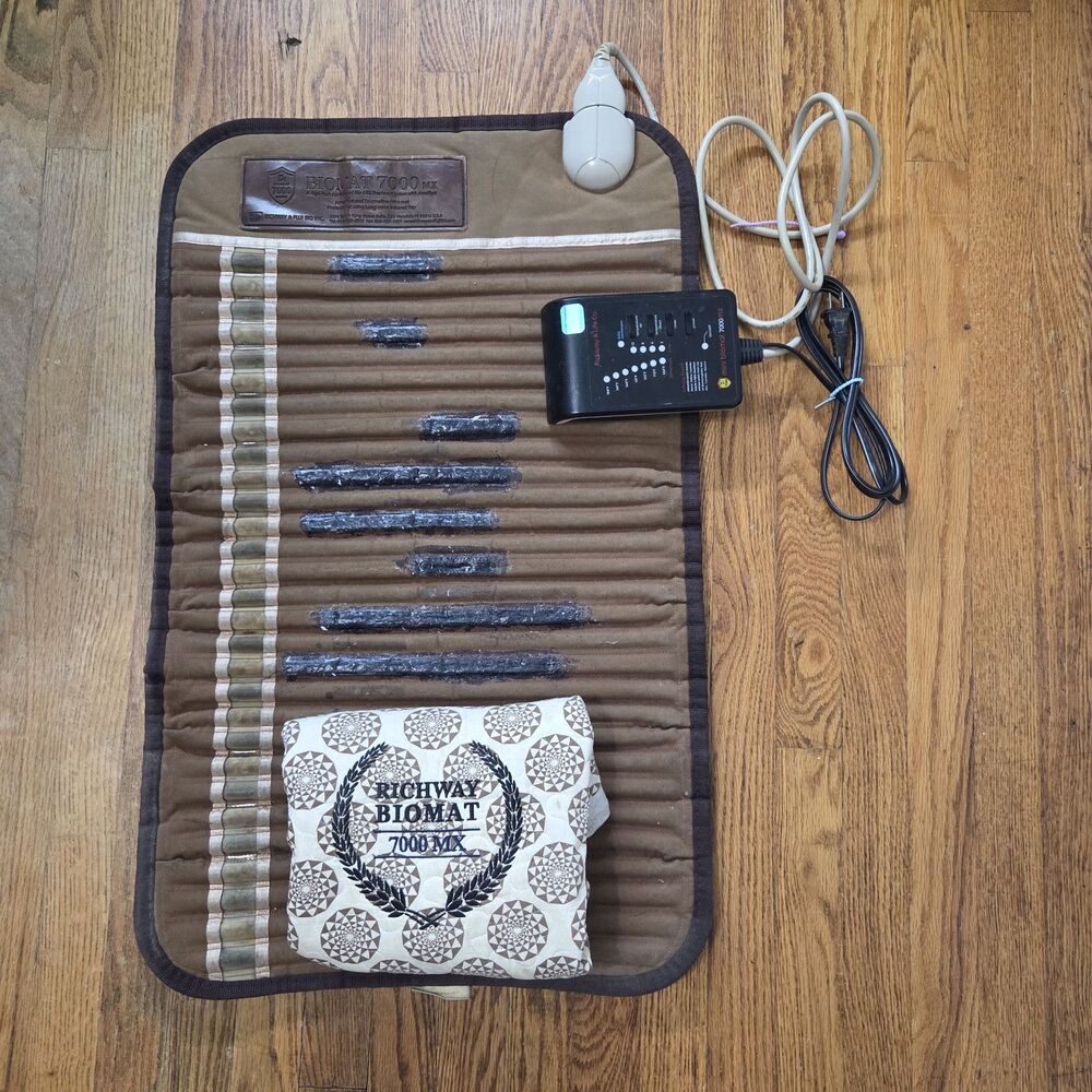 Richway Mini BioMat 7000MX Amethyst Infrared Heating Mat Controller Tested